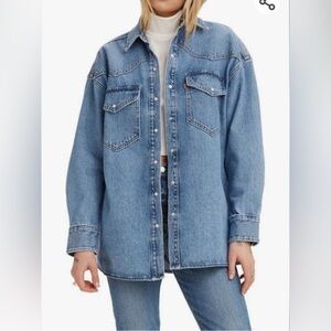 Levi's Womens Dylan Relaxed Western Shirt